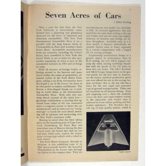 New York City Ballet Playbill April 1961 Swan Lake Violette Verdy Tschaikovsky - Picture 5 of 11